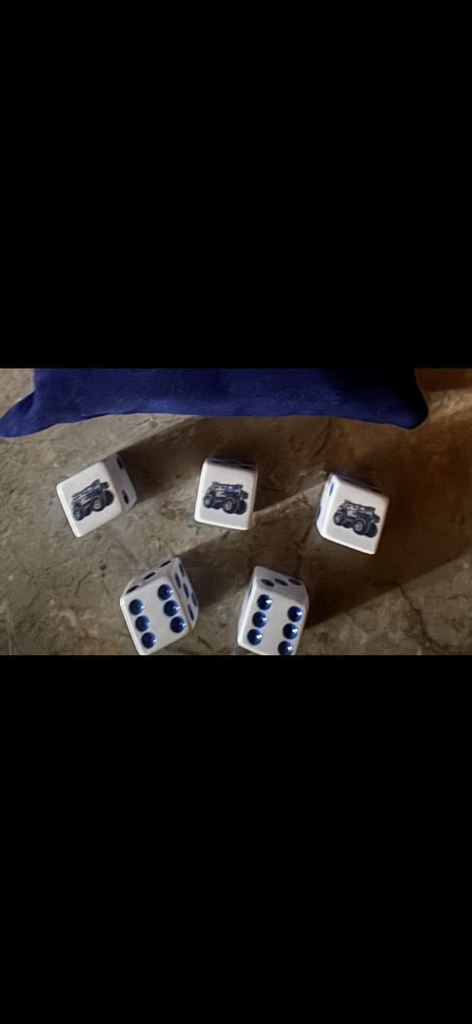 Customer photo review of Custom Dice