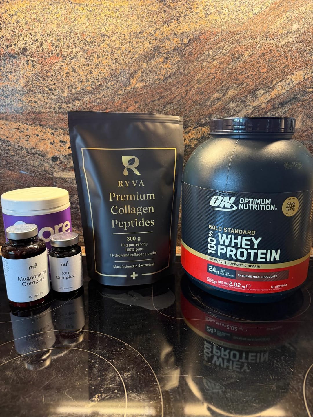 Customer photo review of RYVA Premium Collagen Peptides | 300 g = 30 Portionen