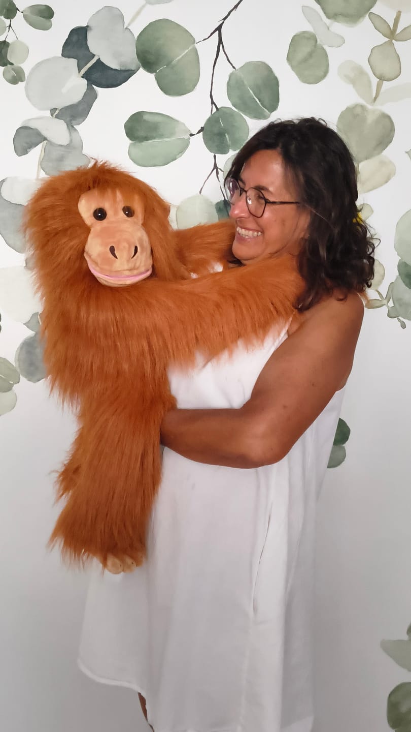 Customer photo review of Orang-outan Marionnette