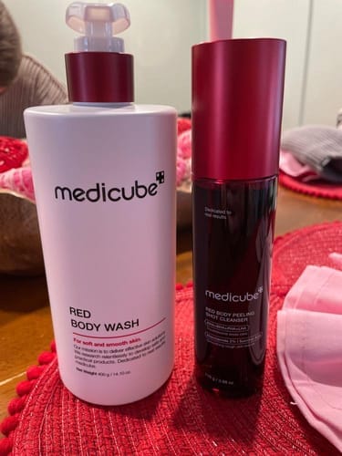 Customer photo review of Red Body Wash