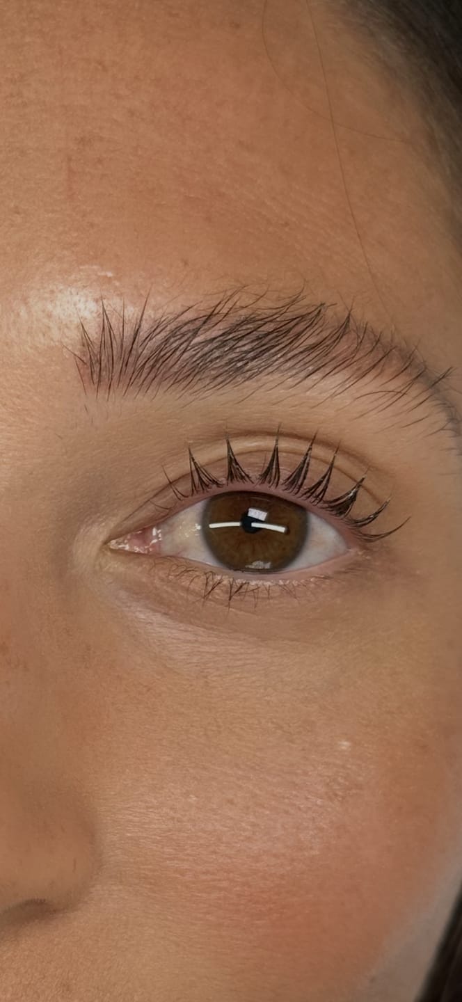 Customer photo review of Korean Lash Lift Online Course