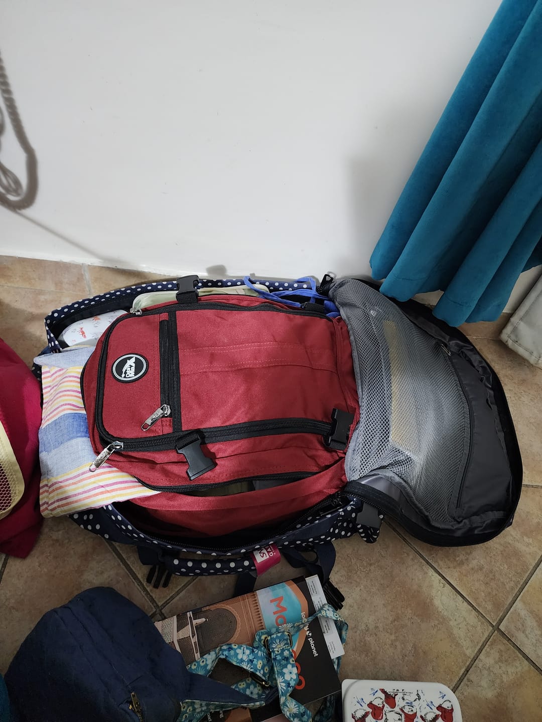 Customer photo review of Metz 20L Underseat Cabin Bag ♻️ Recycled Fabrics