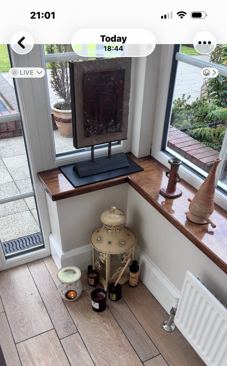 Customer photo review of Reed Diffuser Refill Oil - Lemongrass & Cedarwood | 150ml