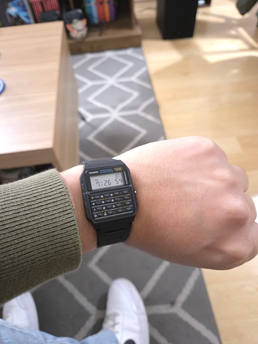 Customer photo review of Reloj Calculadora Casio Vintage CA-53W-1Z Negro