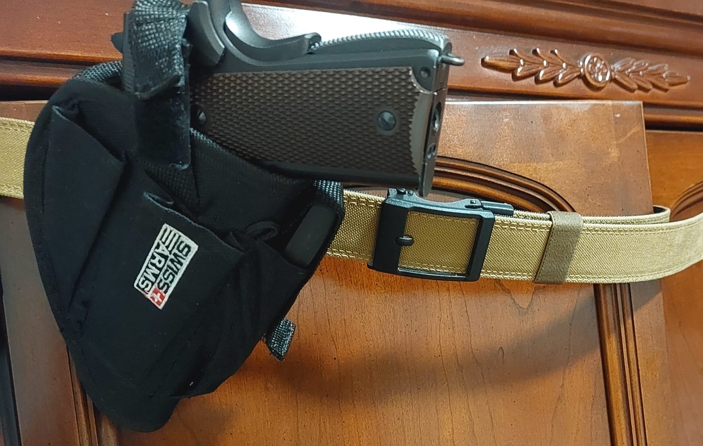 Customer photo review of Vittelo Belt Tactical