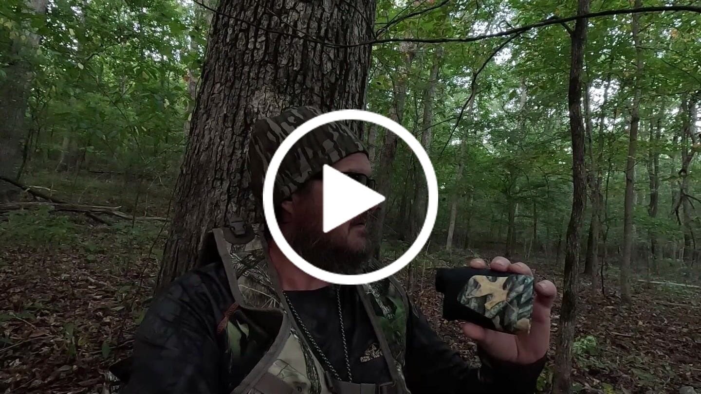 Customer video review of FLASH SALE Camo Deer Hunting Rangefinder 700Y Laser Range Finder