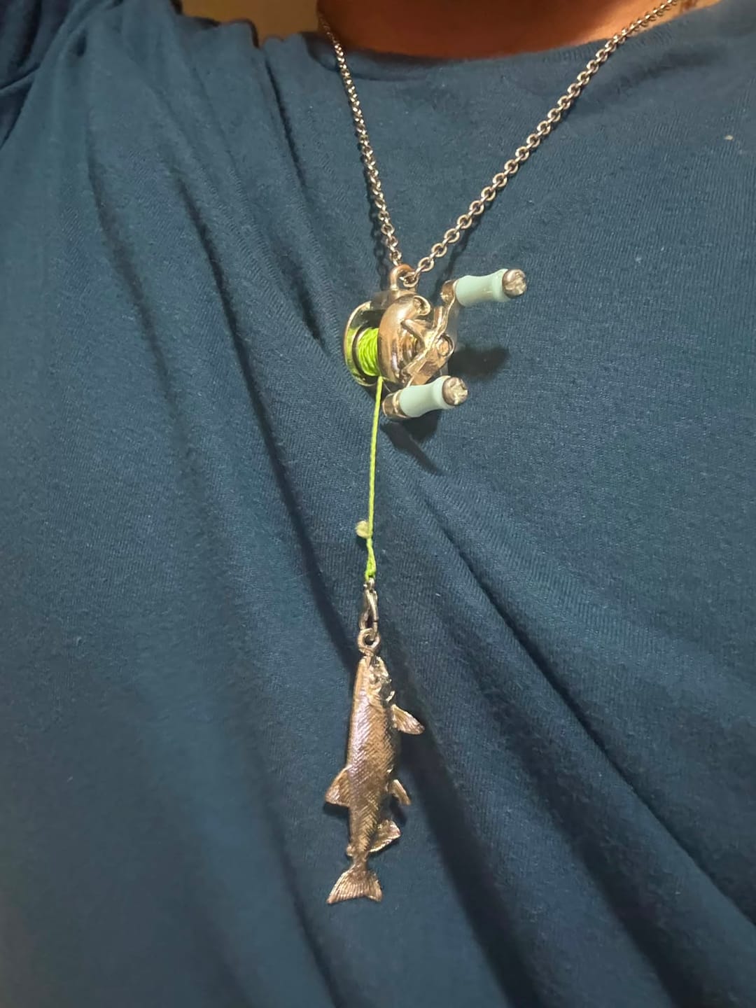 Customer photo review of ReelHook™ — Collar de Carrete para Pescadores