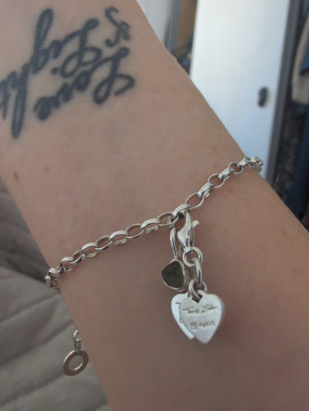 Customer photo review of Moldavite - Mini necklace pendant