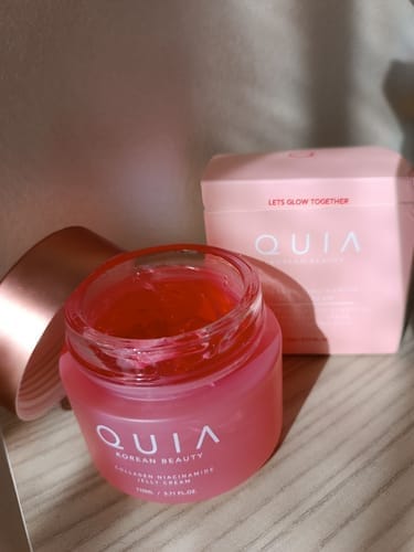 Customer photo review of Collagen Niacinamide Jelly Cream