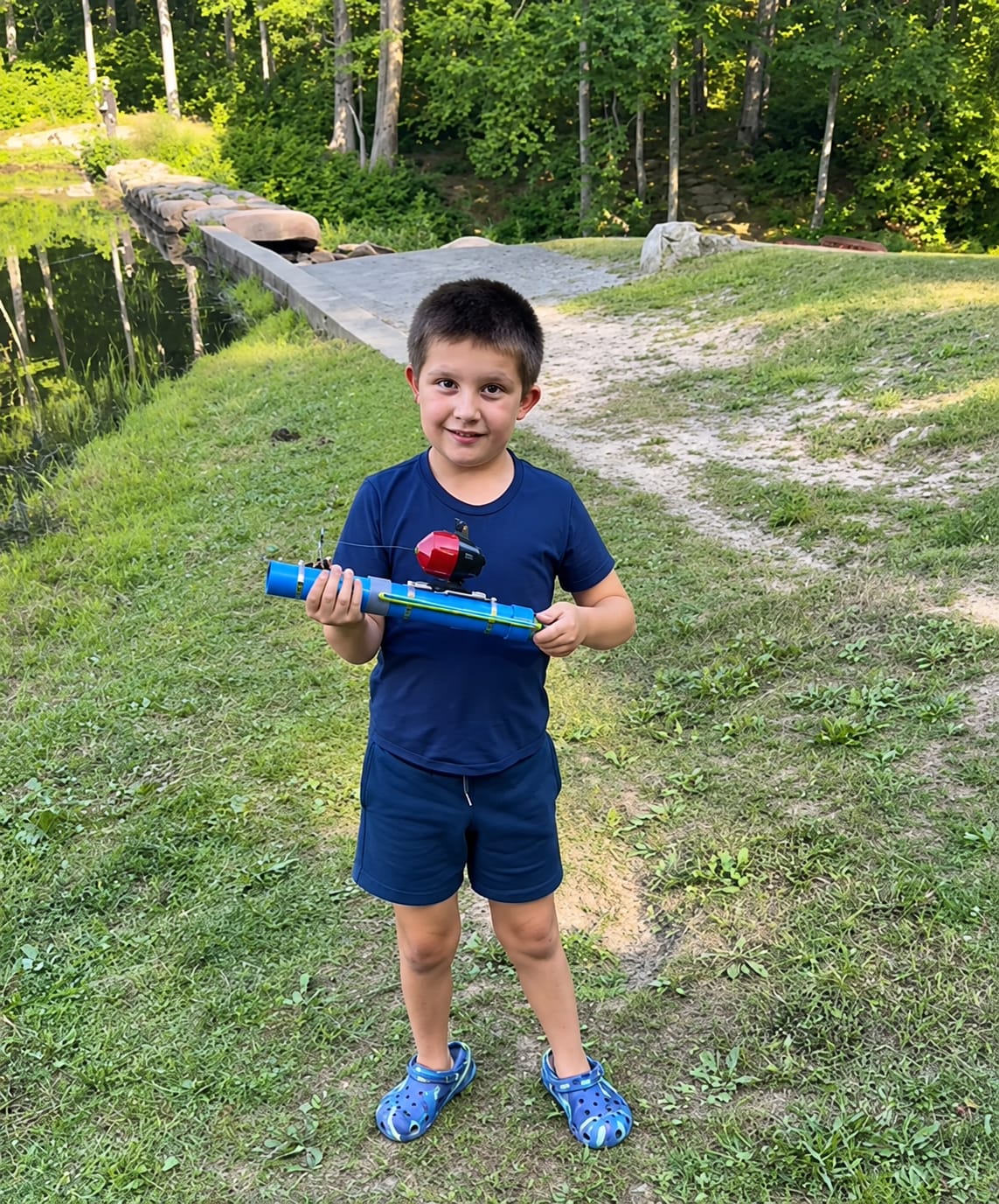 Customer photo review of Catapult fishing rod + reel kit