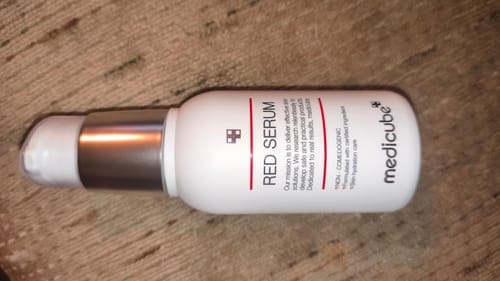 Customer photo review of Red Serum