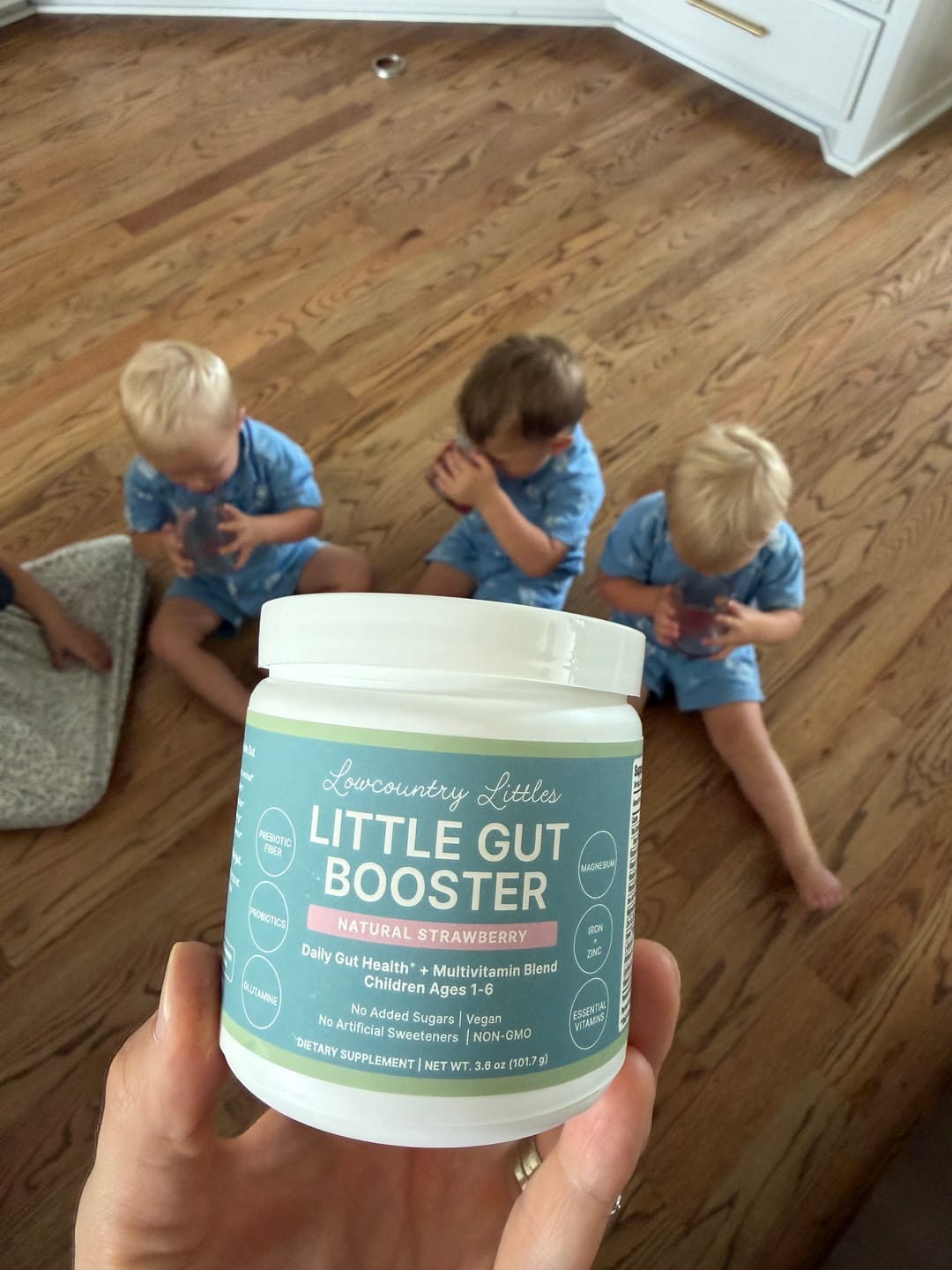 Customer photo review of Little Gut Booster: All-in-One Gut Health for Kids