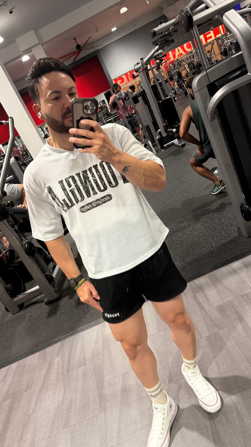 Customer photo review of 4187 - Varsity Football Cropped Jersey
