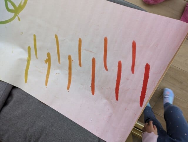 Customer photo review of Magic Drew Colorful Reusable Water Writing Cloth [FREE Water Cup + Brush]