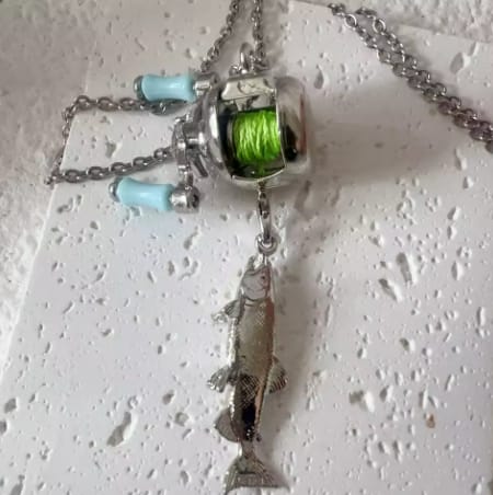 Customer photo review of ReelHook™ — Collar de Carrete para Pescadores
