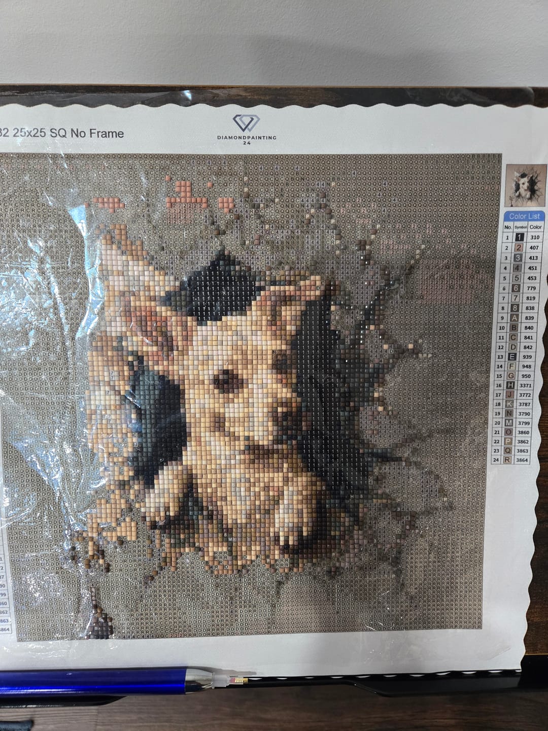 Customer photo review of Diamond Painting - Custom Photo