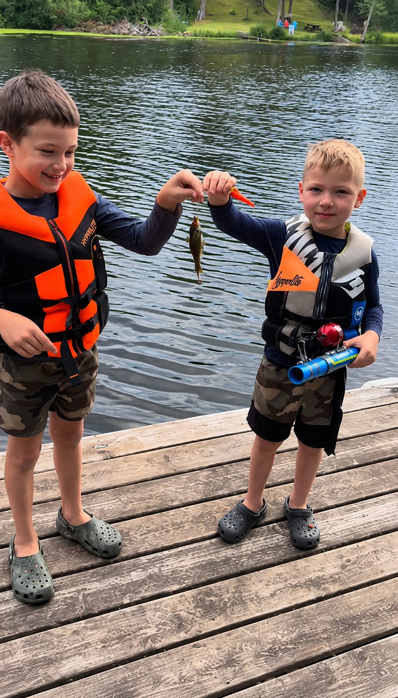 Customer photo review of Catapult fishing rod + reel kit
