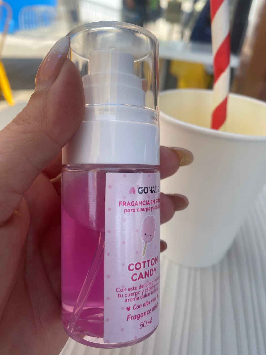 Customer photo review of Fragancia Corporal - Cotton Candy