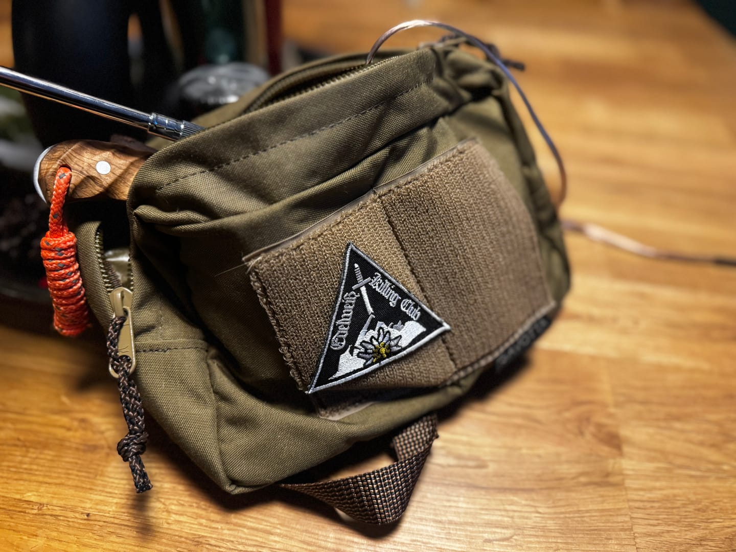 Customer photo review of Suur-kukkaro hip pack