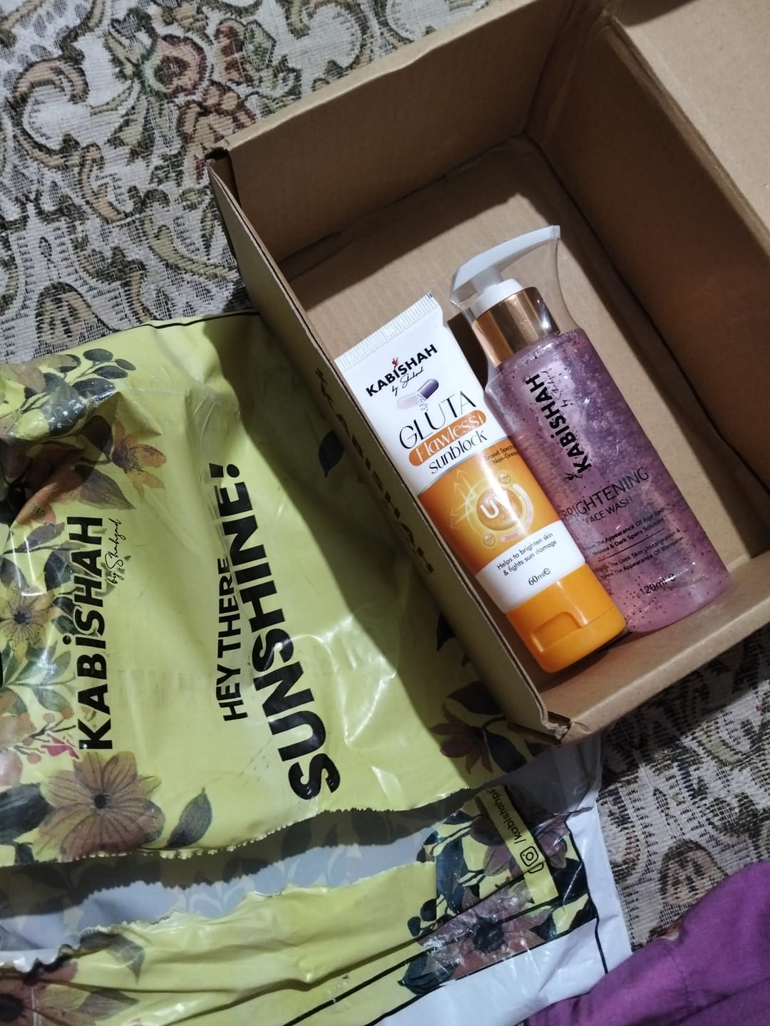Customer photo review of Cleanse & Shield Duo