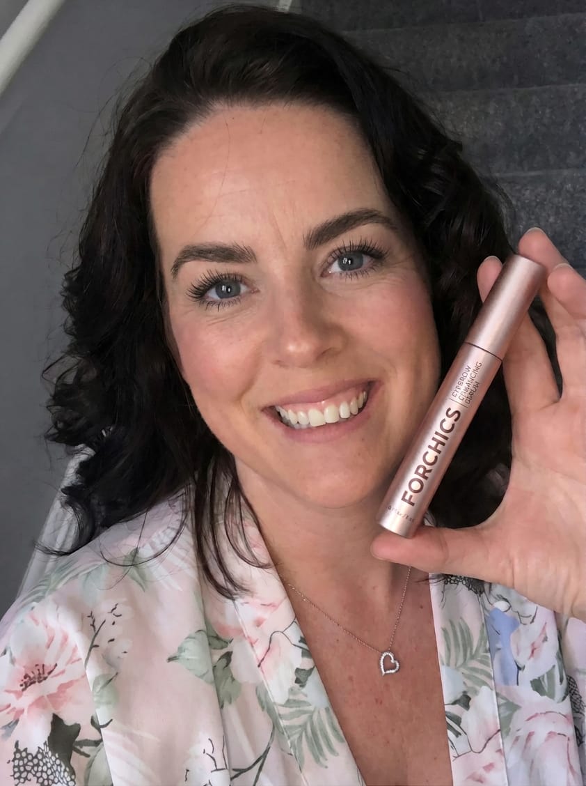 Customer photo review of Eyebrow Growth Serum