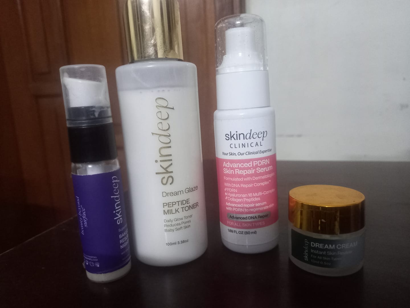 Customer photo review of Advanced PDRN Skin Repair Serum