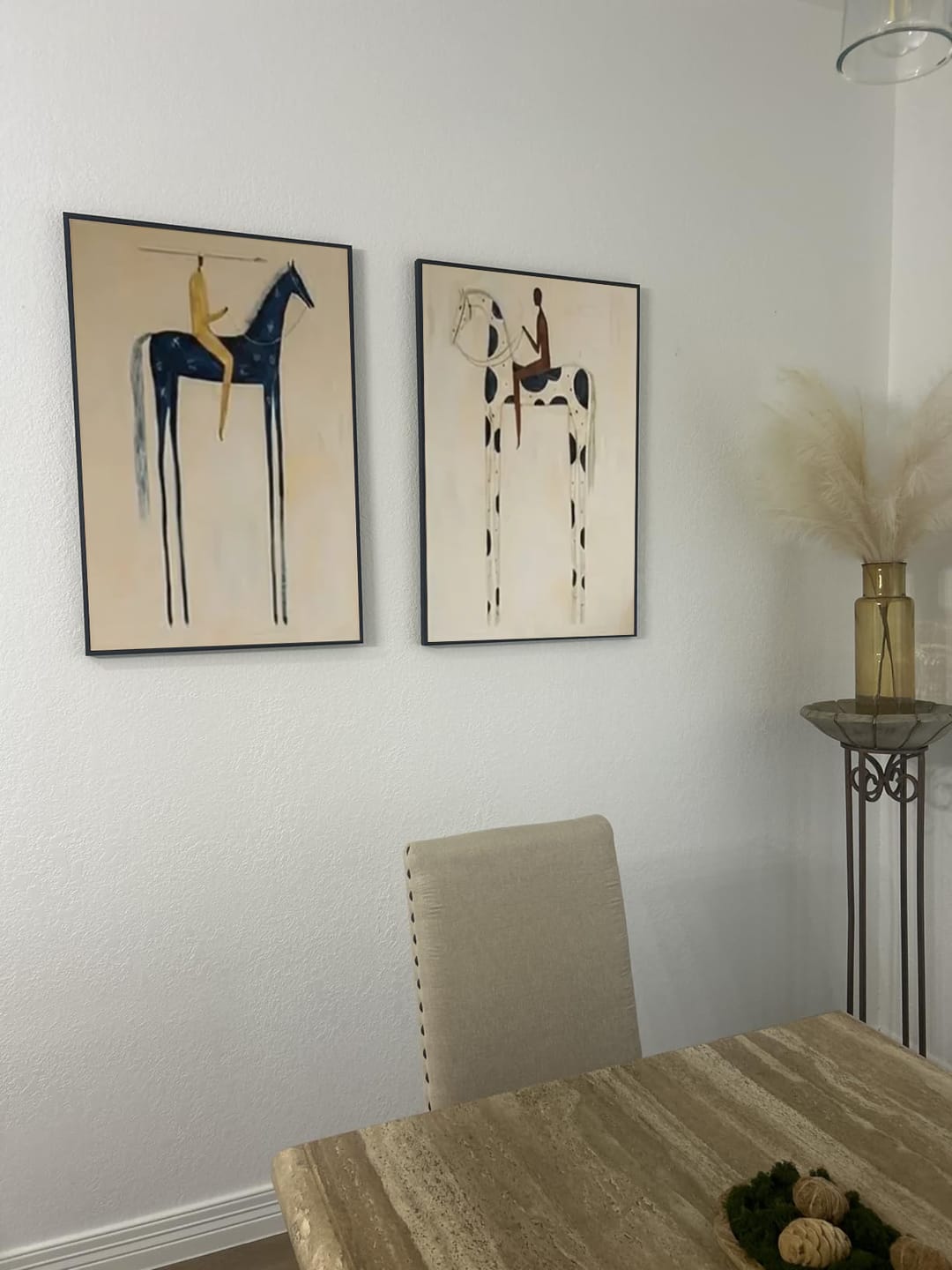 Customer photo review of Vintage Americana Art | Twin Nocturnes #VA065