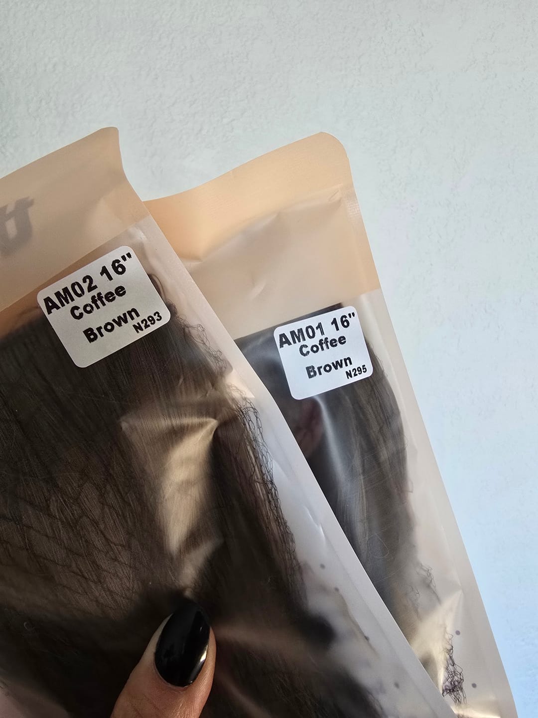 Customer photo review of High Quality Halo Hair Extensions