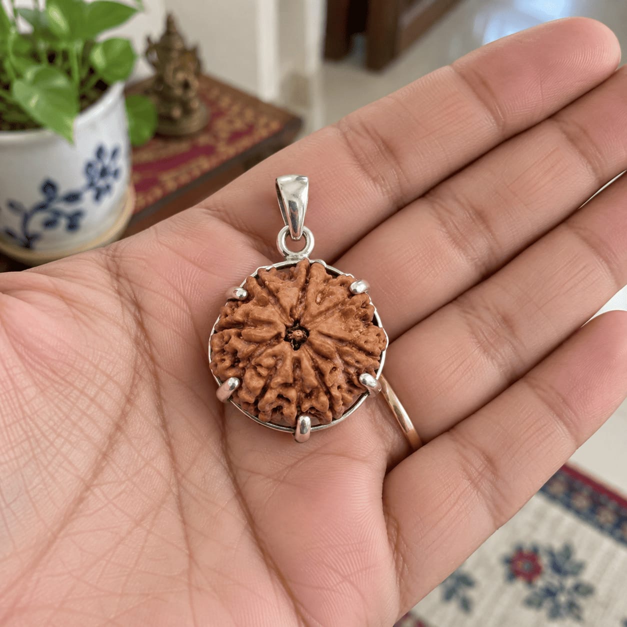 Customer photo review of 8 Mukhi Rudraksha (Nepali)