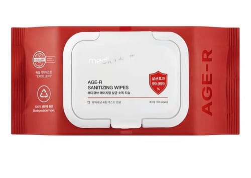 Customer photo review of Cleansing Wipes