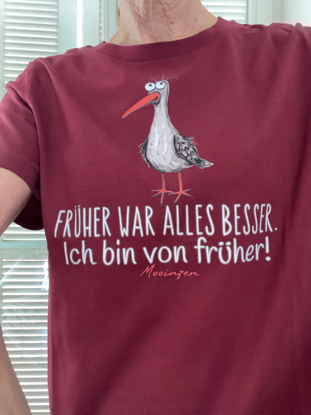 Customer photo review of Früher war alles besser!  · Damen Premium Bio T-Shirt 2.0