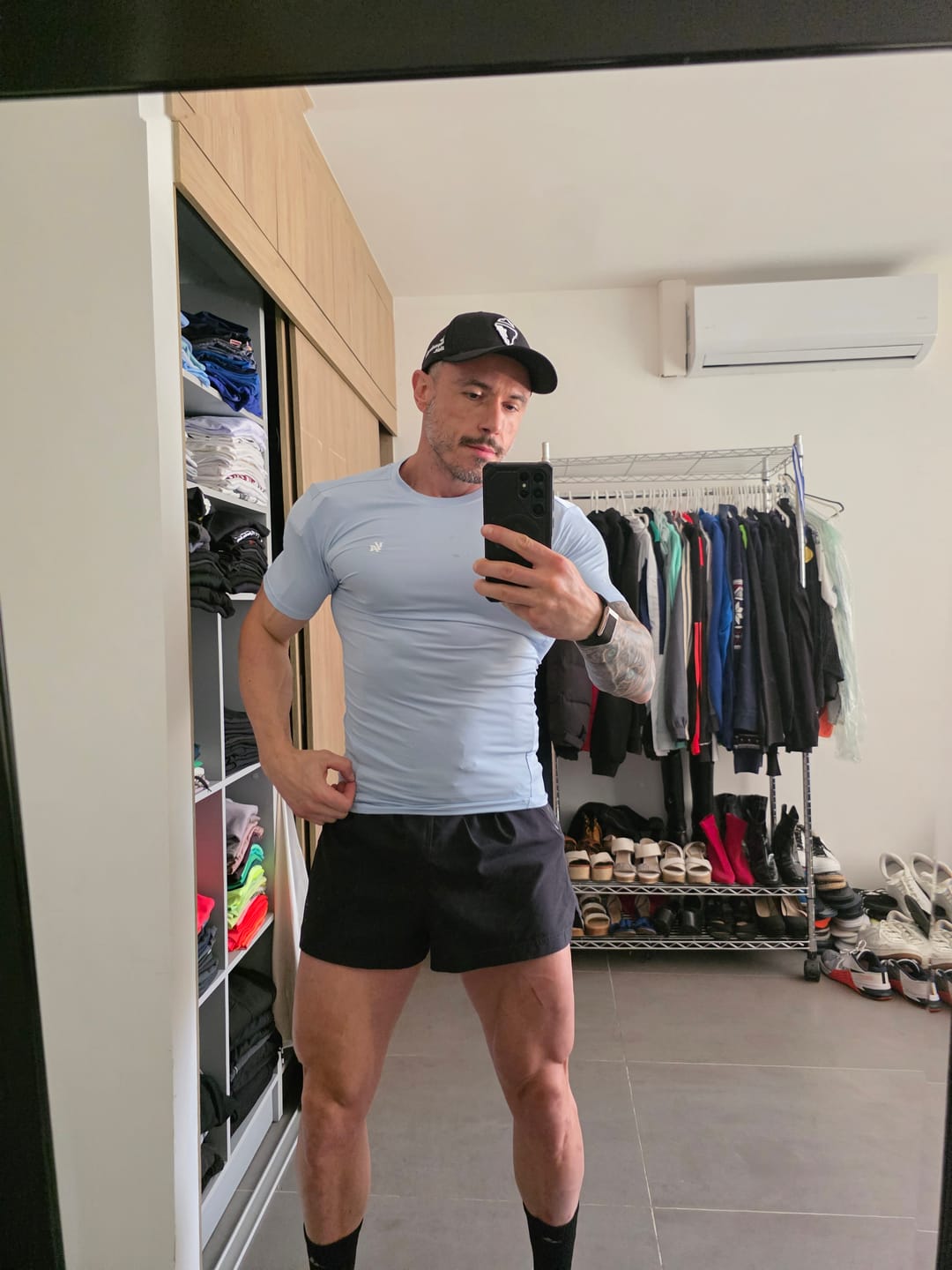 Customer photo review of 476 - Stealth Compression Tees