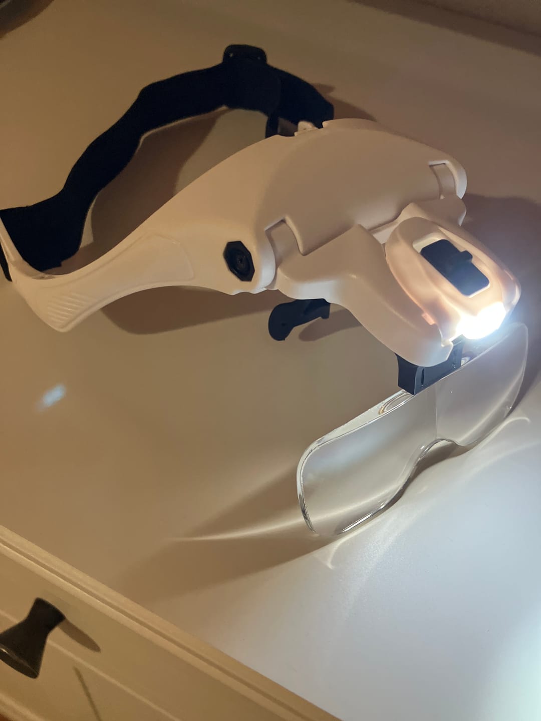 Customer photo review of Lunettes Loupe de Précision avec Lampe LED