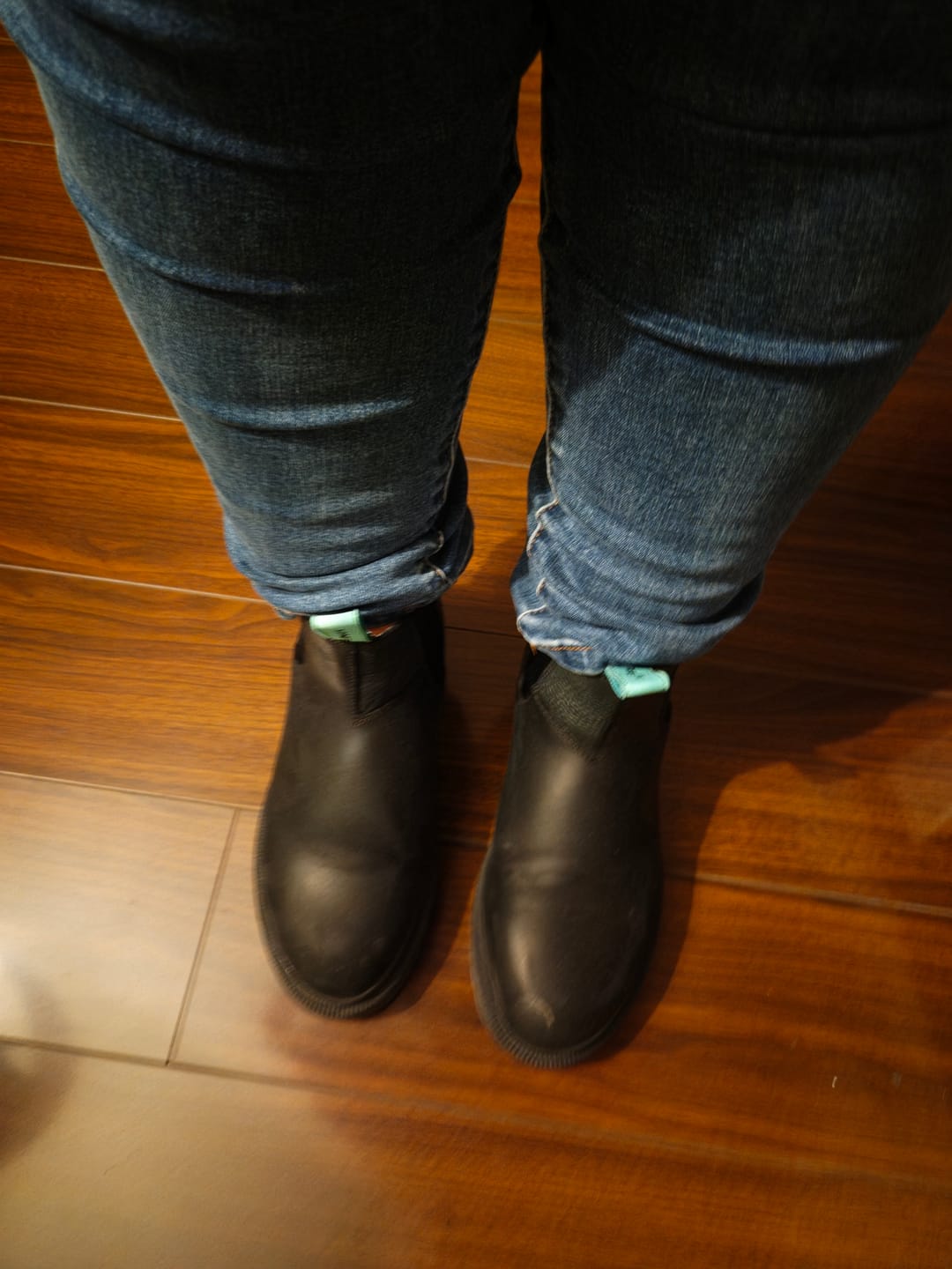 Customer photo review of Botín Original 2 Negro Menta Mujer