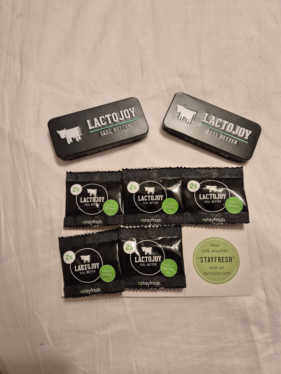 Customer photo review of LactoJoy Lactase Pills - 14,500 FCC - 45 pcs