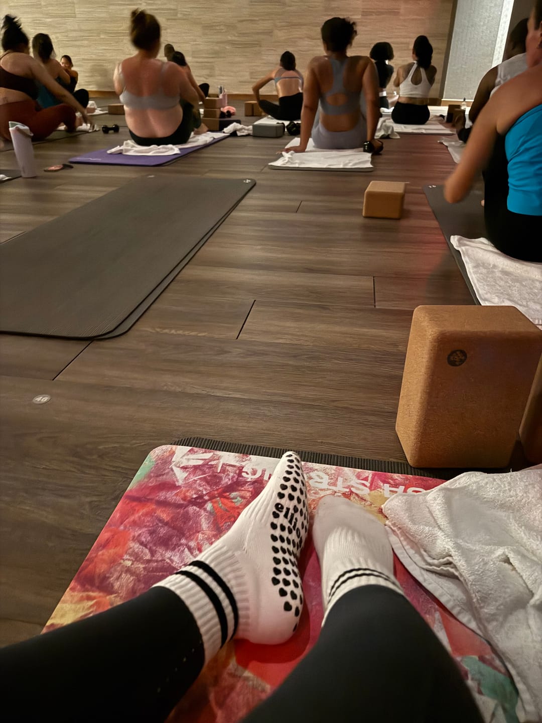 Customer photo review of Grip Stripes - Coconut Cream