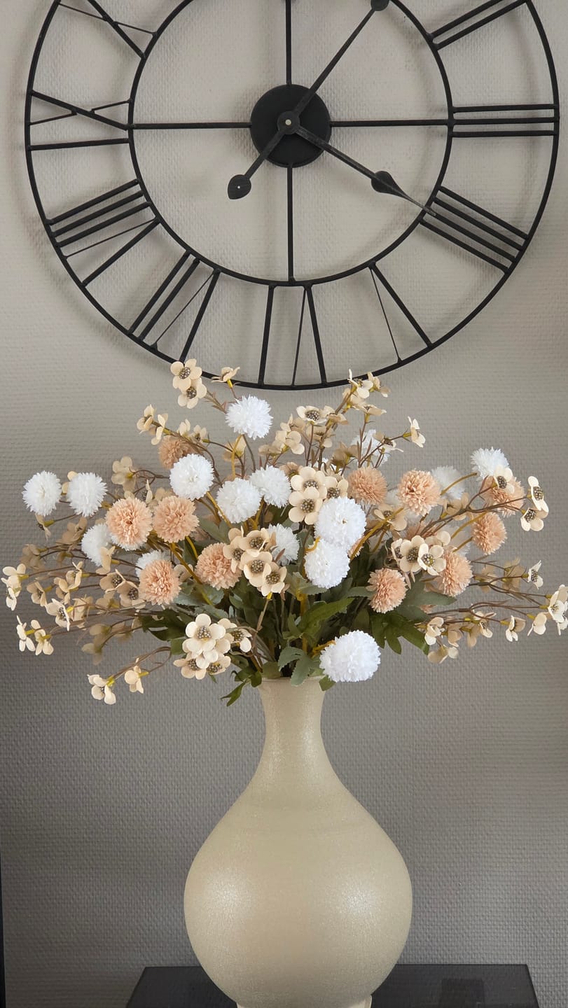 Customer photo review of Wax Arrangement - Beige mix (PRE-ORDER - WORDT 18/09 VERZONDEN)