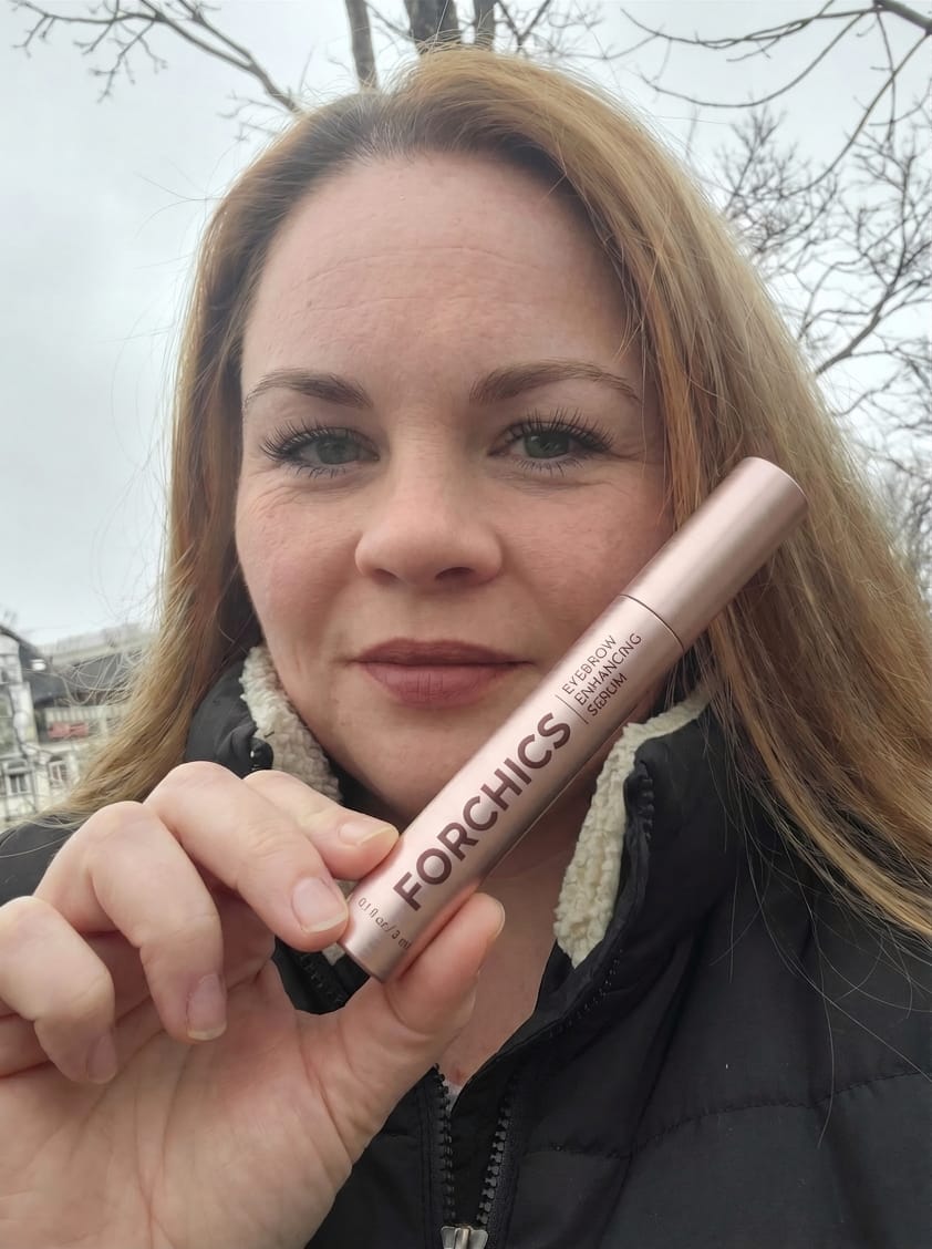Customer photo review of Eyebrow Growth Serum
