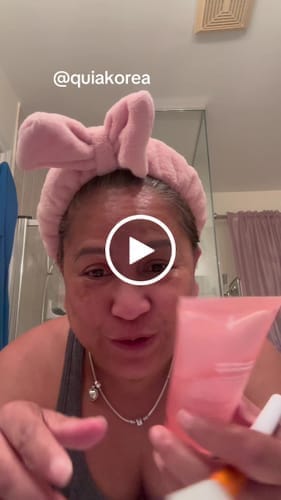 Customer photo review of Korean Collagen Night Wrapping Mask