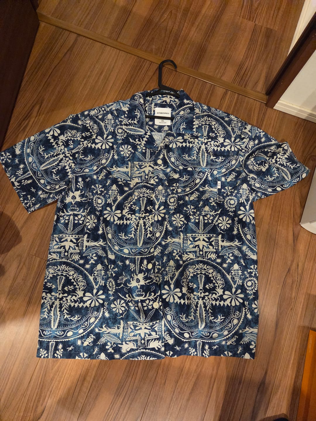 Customer photo review of バンダナ総柄　アロハシャツ