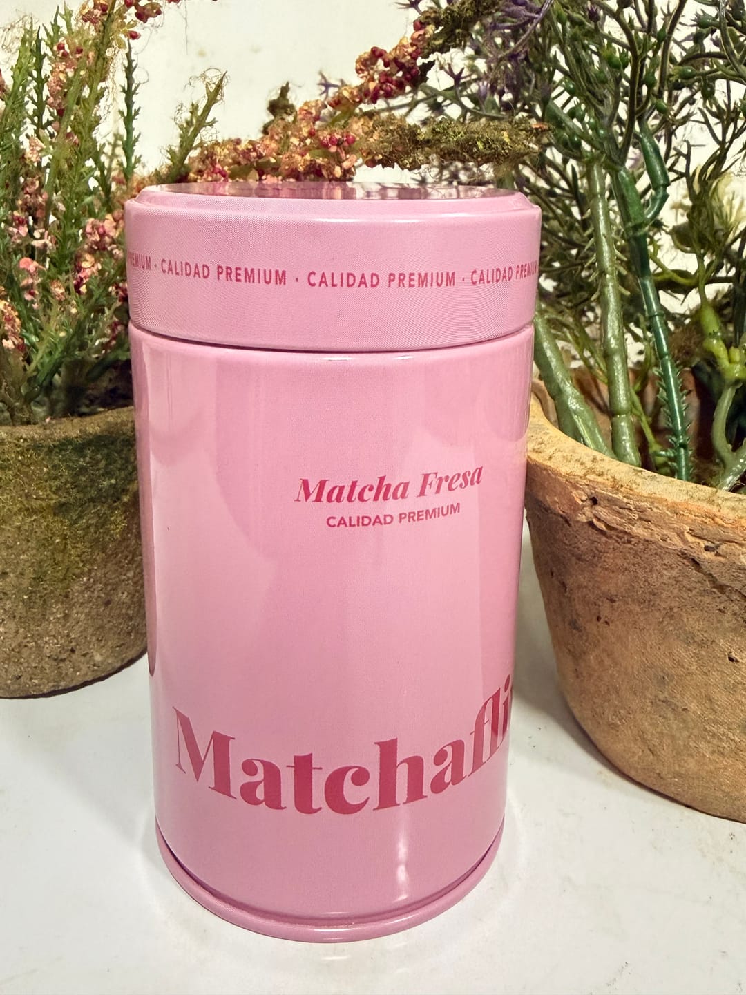 Customer photo review of Té Matcha Premium Fresa