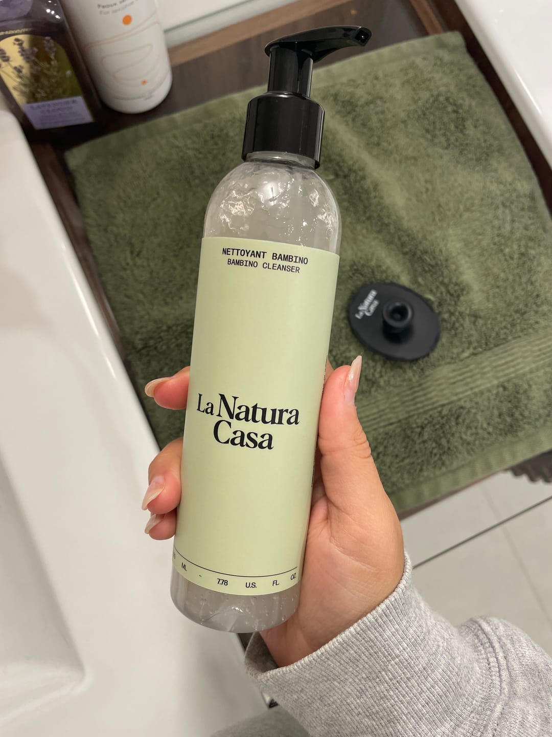Customer photo review of Nettoyant Bambino
