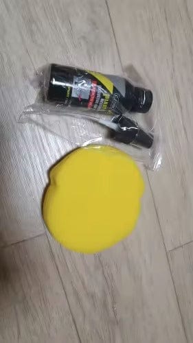 Customer photo review of Renovador de plásticos negros