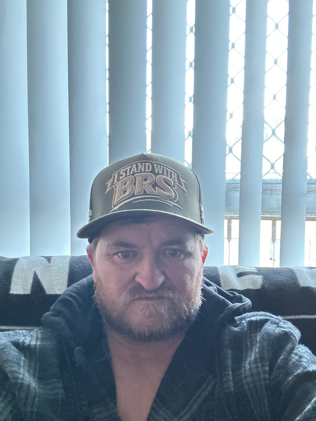 Customer photo review of Big Chocky | Stand With BRS Trucker Cap
