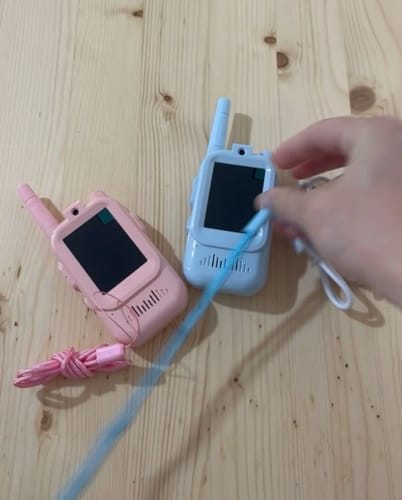 Customer photo review of Walkie Talkie con cámara sin internet
