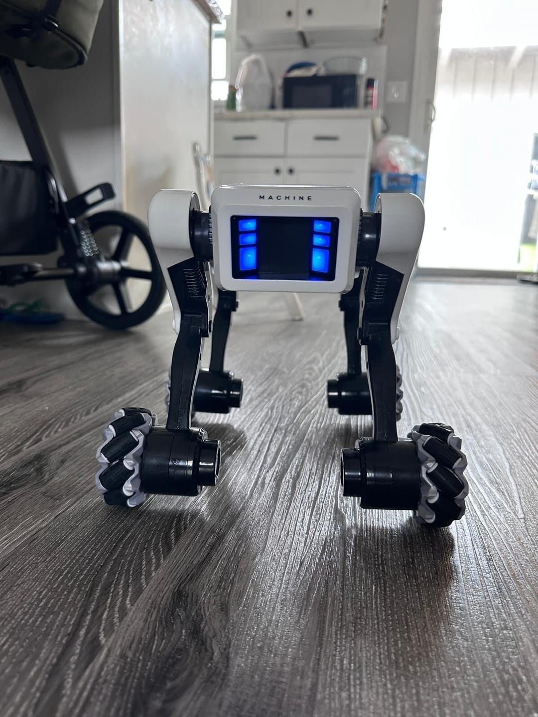 Customer photo review of 3-in-1 Interactive Robot Dog with Voice Control, Remote & Programmable Tricks