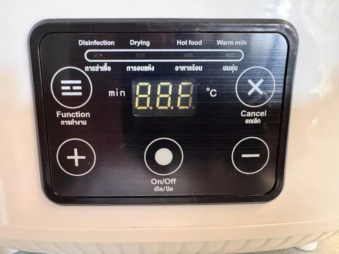 Customer photo review of 5 in 1 Baby Bottle Sterilizer With Drying Bottle Heater Capacity Auto Shut-Off