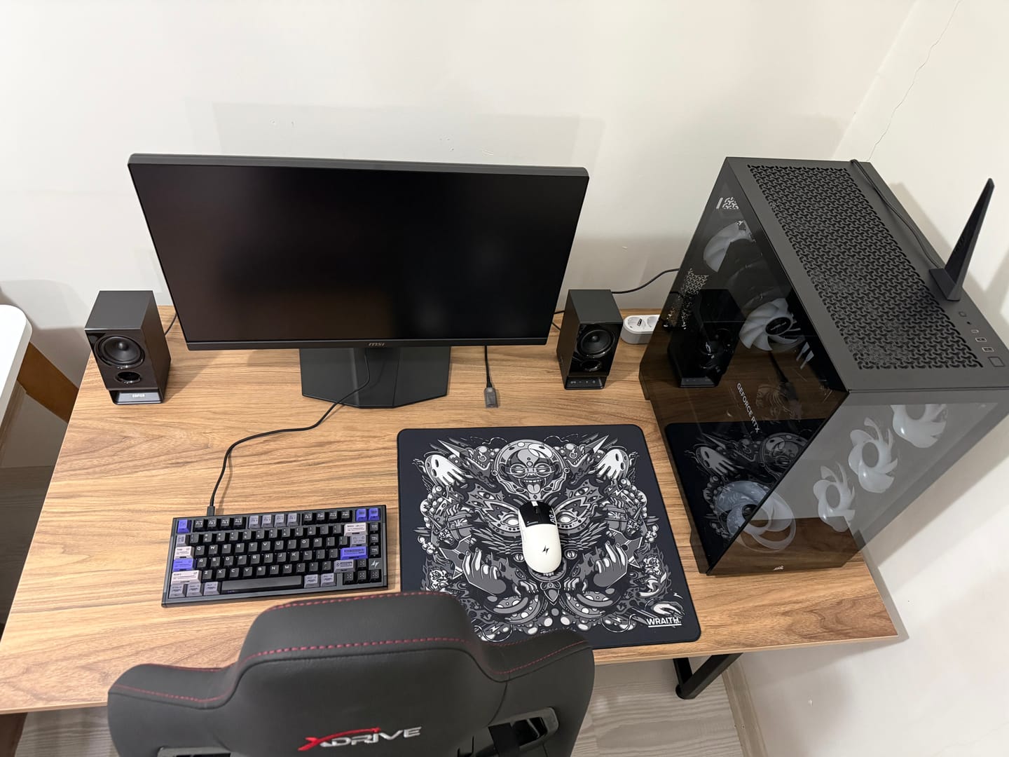 Customer photo review of Wraith Spirit of Aim Mousepad
