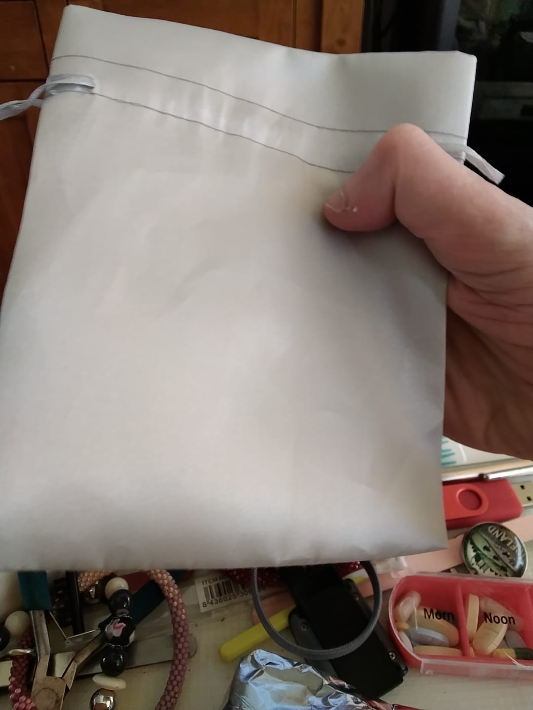 Customer photo review of Satin bags for ornaments (Printeers)