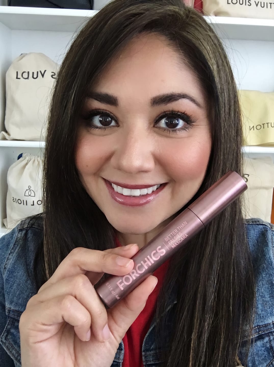 Customer photo review of Lash Growth Mascara